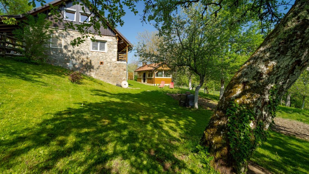 Holiday Home "Sleme" With Jacuzzi, Big Garden And Arbor With Fireplace Skrad Exterior foto